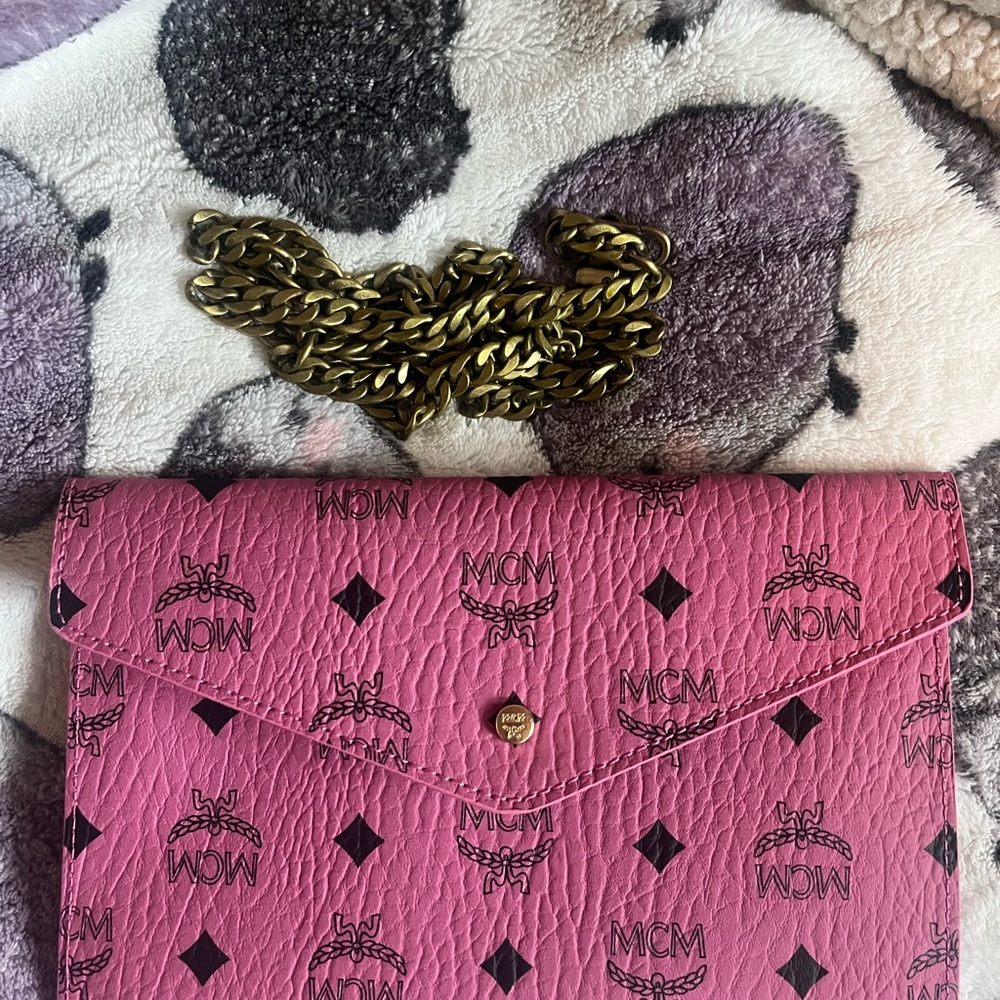 MCM Pink Crossbody Bag